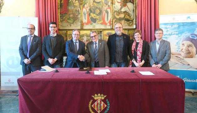 La Paeria i La Caixa renoven el programa de ‘Gent Gran’