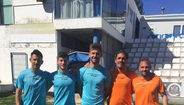 Barreda, Pau Bosch, Mario Fuentes, Seligrat i Joma.