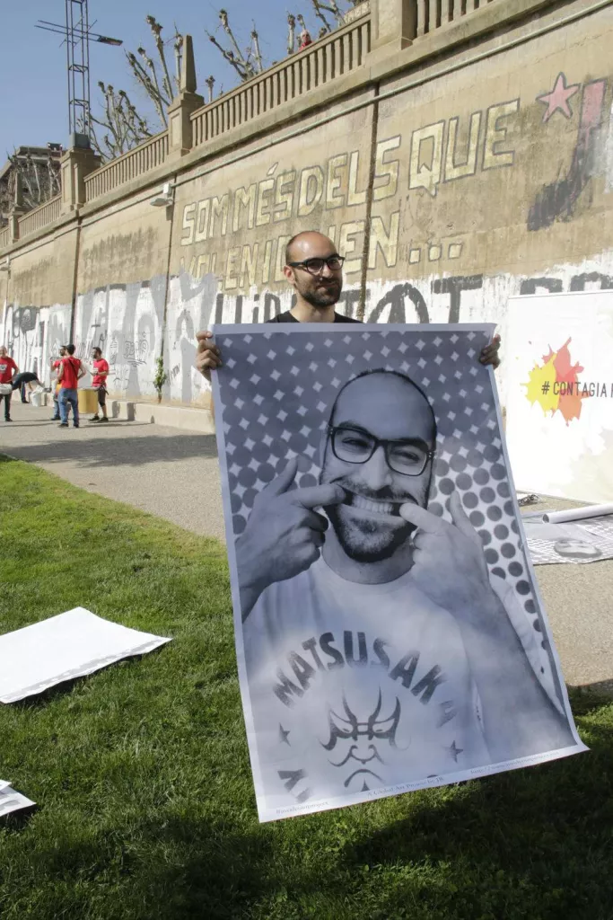 Art efímer que inspira felicitat
