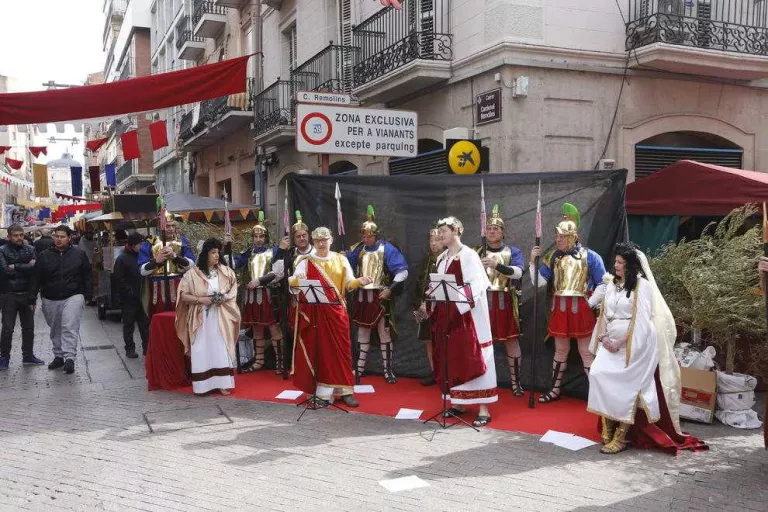 Tanca amb èxit la primera edició del mercat romà d’Ilerda de l’Eix Comercial