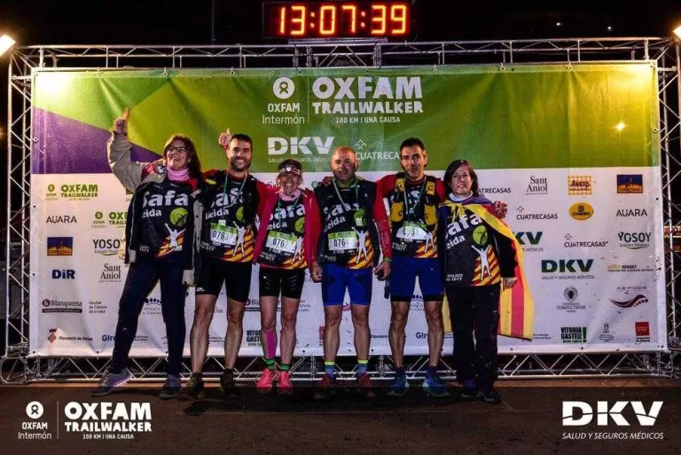 Una lleidatana, primera a la Trailwalker de Girona