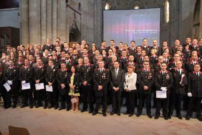 Lleida i Sort celebren el Dia de les Esquadres amb 295 distincions