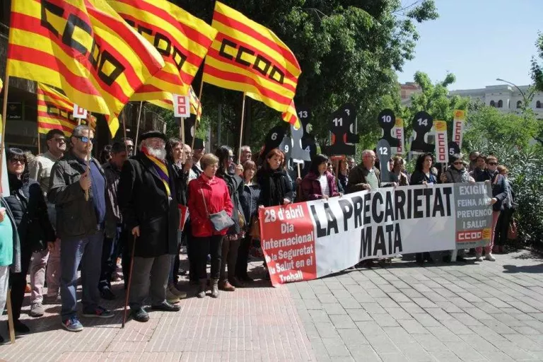 CCOO portarà al fiscal els accidents laborals