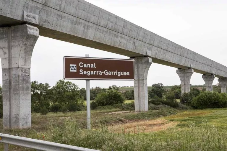 Agricultura treballa en 1.010 Ha de la xarxa secundària del Segarra-Garrigues