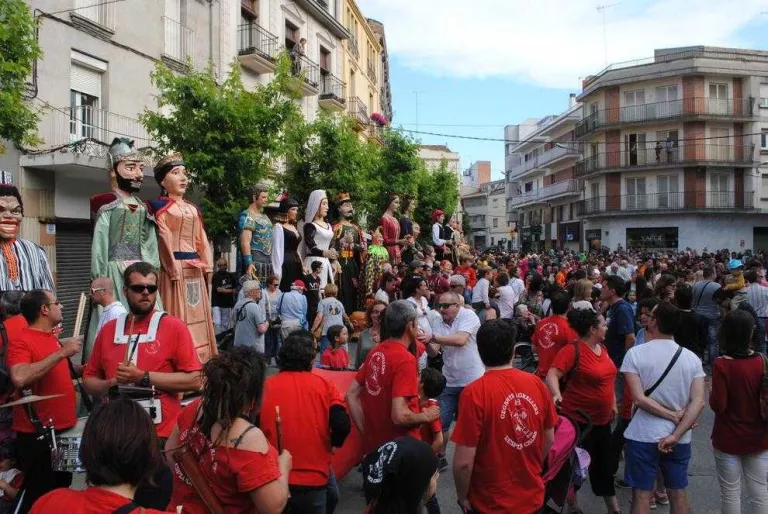 Llonganissada per obrir avui la festa major de Mollerussa