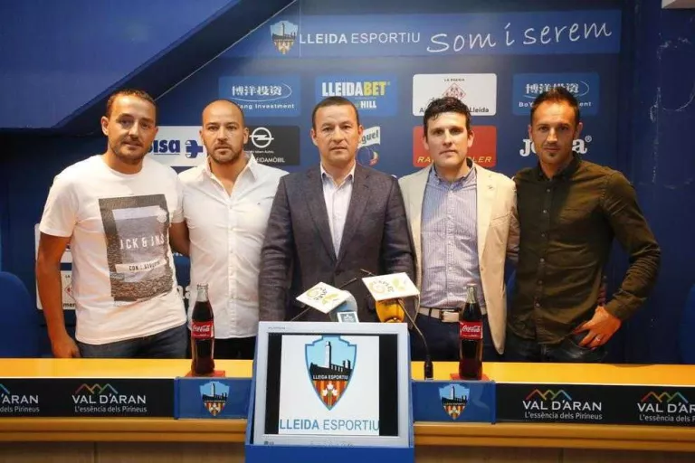 El Lleida aposta per la casa "fitxant" Albadalejo, Cortés i Giménez
