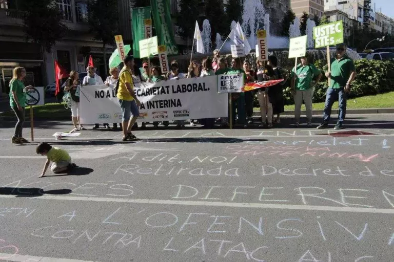 Denuncien retallades a interins que afecten milers de docents de Lleida