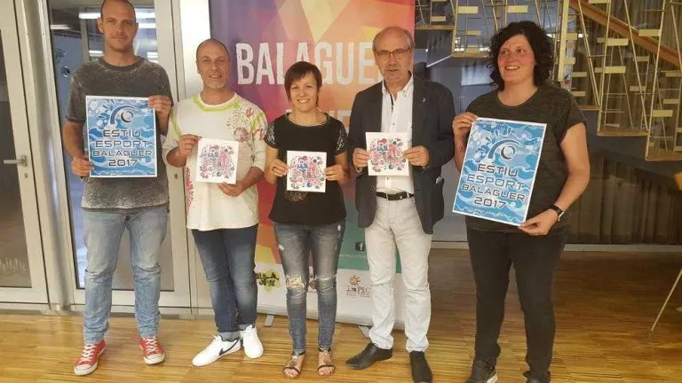 Balaguer presenta el seu triatló i l'Estiuesport