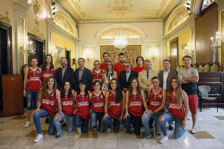 Recepció al CB Lleida pel nou ascens