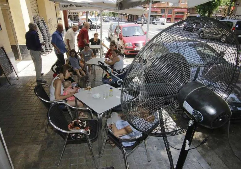 Fogueres amb rècord de calor