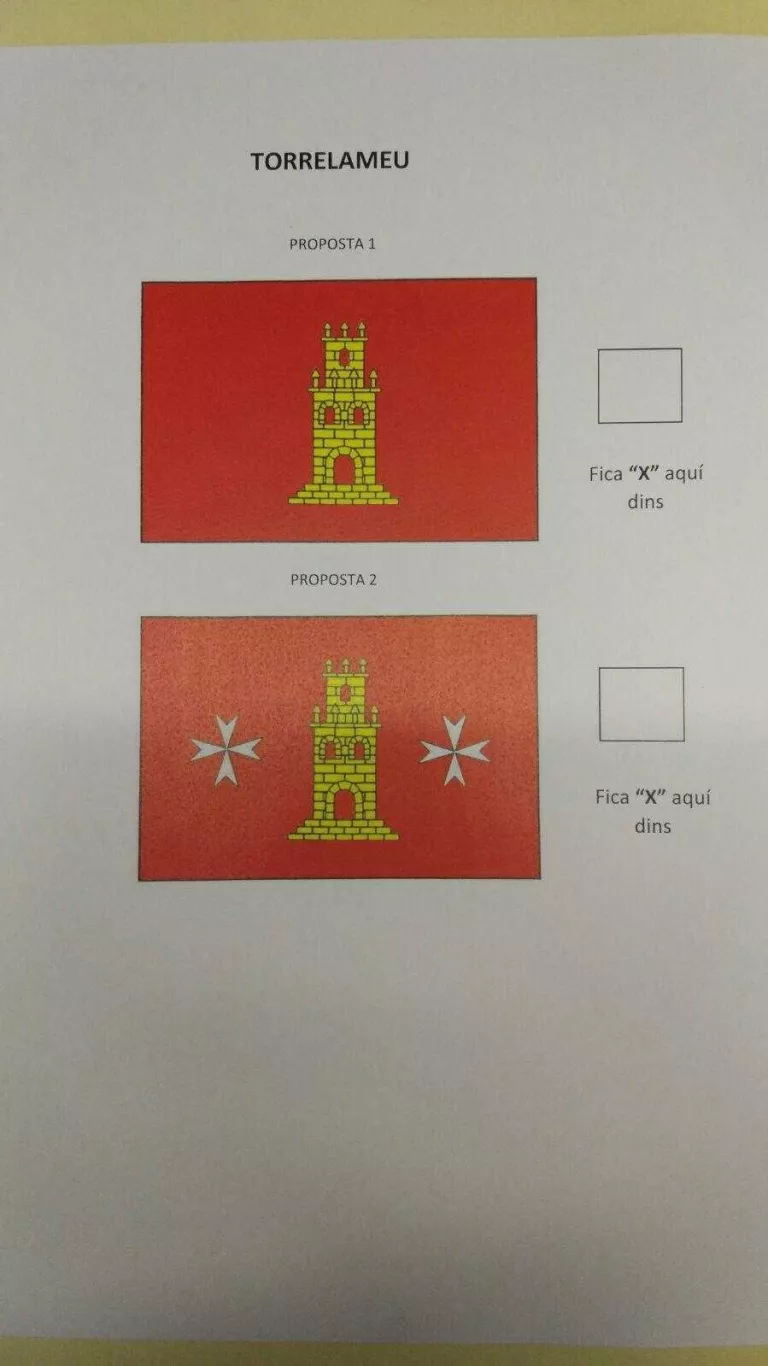 Torrelameu tria bandera per votació popular