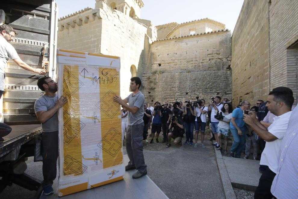 La jutge d'Osca torna a demanar al Museu que executi la sentència i lliuri les obres a Sixena