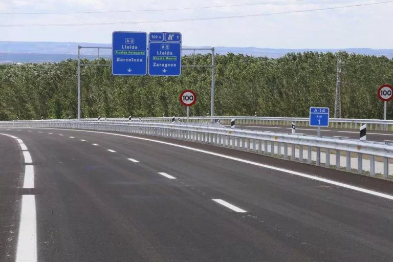 El nou tram de l'autovia A-14, a punt per obrir