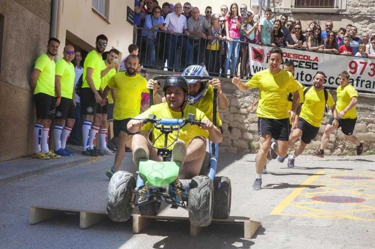 Multitudinària gimcana a Tàrrega