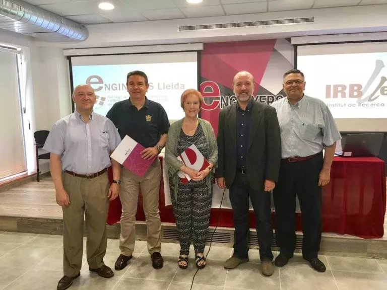 El col·legi d'enginyers aporta finançament per a que l'IRB investigui l'Alzheimer