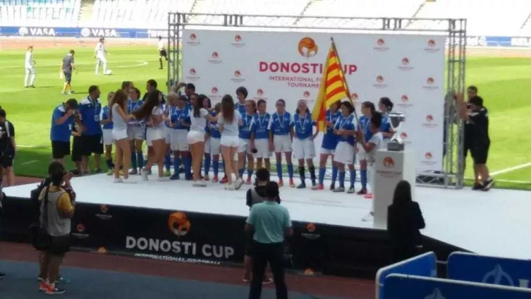 L'AEM infantil femení, subcampió