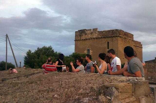 Els 'igers' de Lleida visiten el Castell Templer de Gardeny