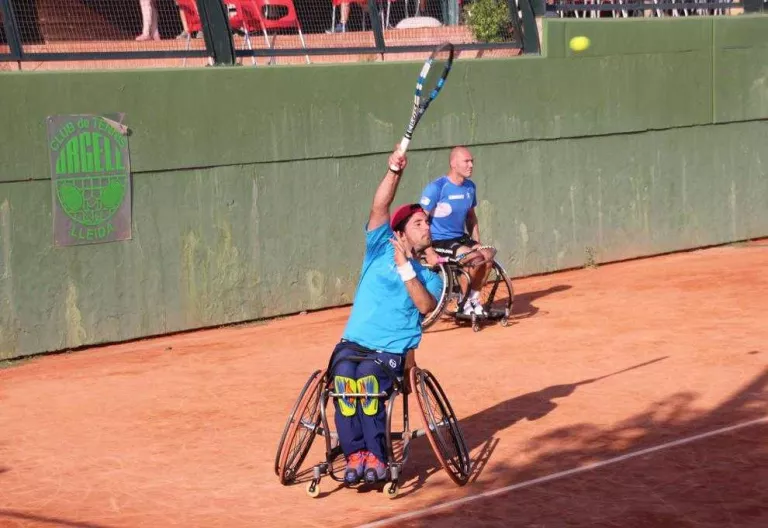 L’aranès Tur, a la final de l’Open en cadira de rodes