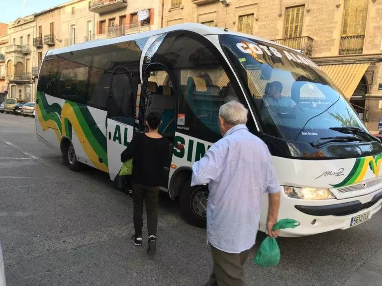 Trajecte alternatiu en bus entre Calaf i Lleida per una incidència