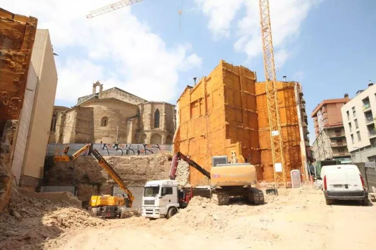 Excavació a la Palma per al nou centre de FP d'Ilerna