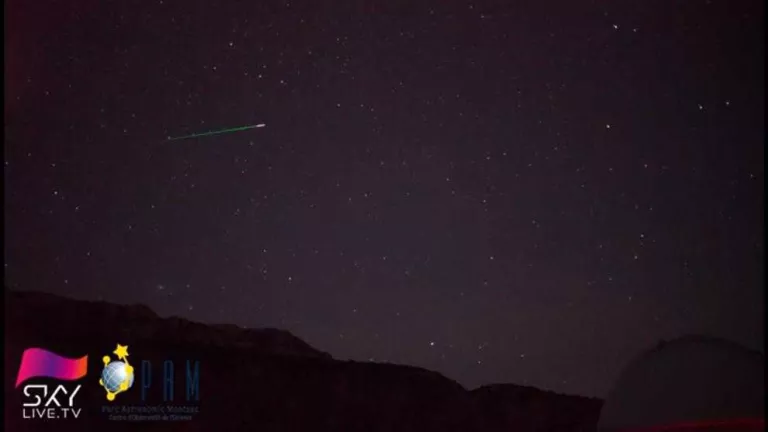Els Perseids per internet des del Montsec, un èxit