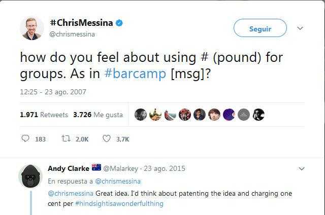 Twitter celebra una dècada de '#hashtags'