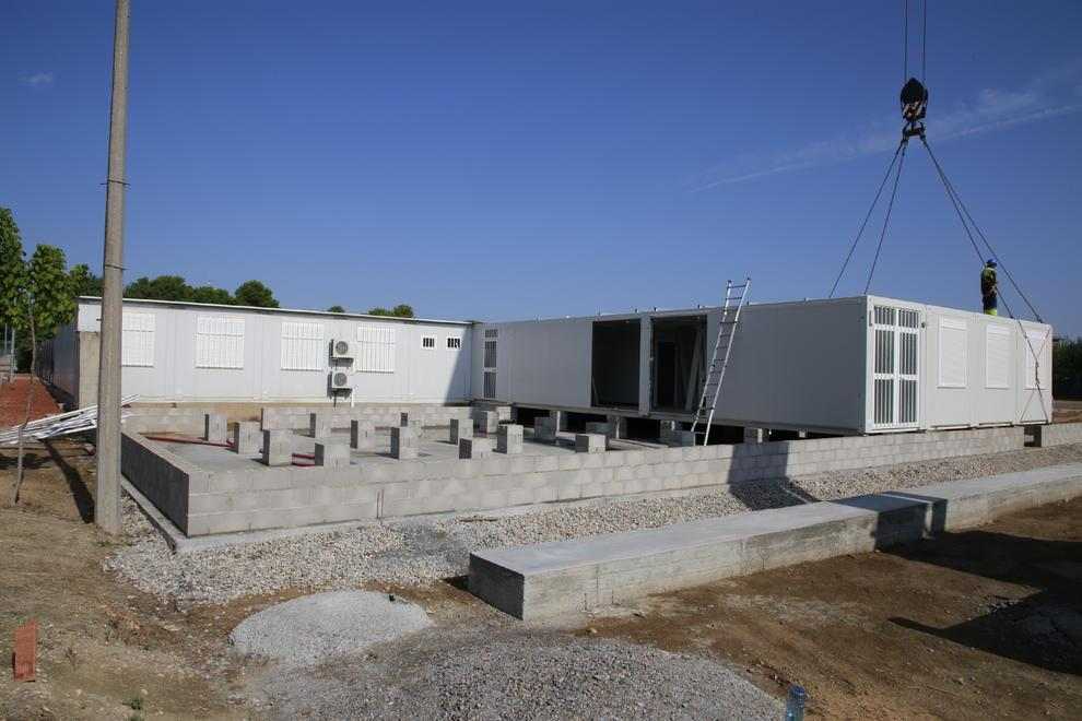L'institut d'Alpicat, construït en 10 hores després de 10 anys d'espera