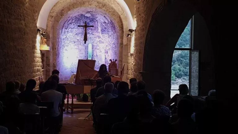 La col·legiata de Castell de Mur acull l’últim recital del Festival dels Pirineus