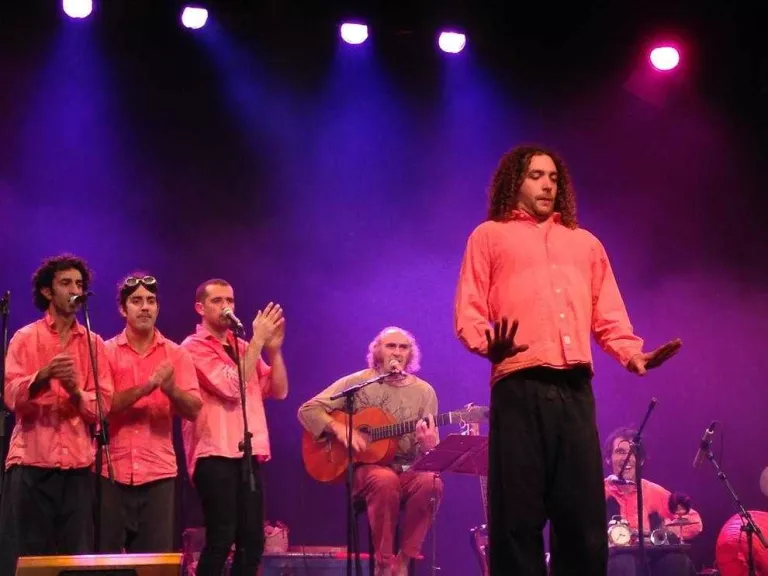 Pau Riba, El Petit de Cal Eril, Paul Fuster i Quico el Célio, a la Slàvia