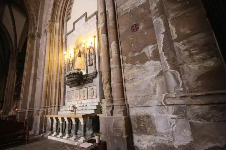 L'església de Sant Joan pateix filtracions d’aigua que el Bisbat manté sota vigilància