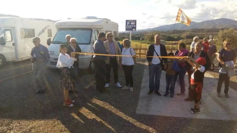 Artesa de Segre estrena àrea per a les autocaravanes