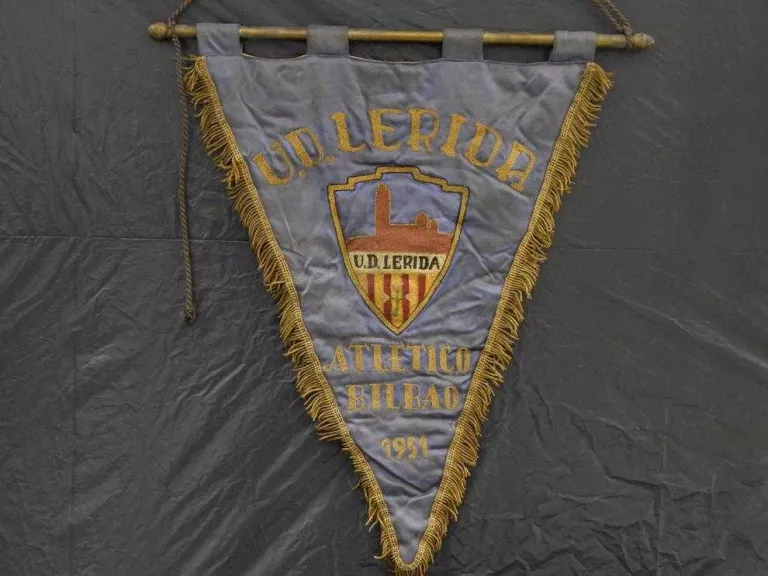 El Lleida, pioner en l’ús de la senyera