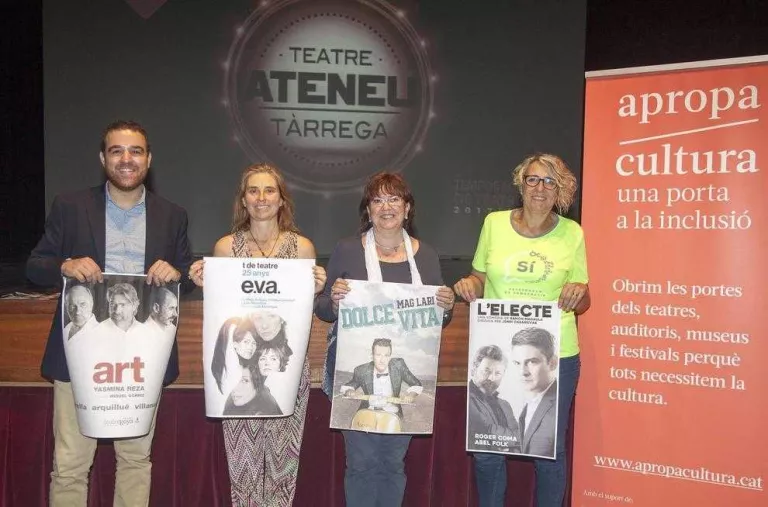 ‘Art’, les T de Teatre i el Mag Lari, a la cartellera teatral de Tàrrega