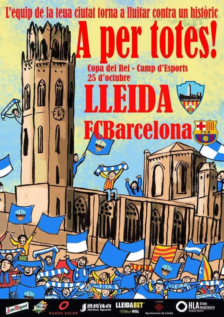 Nou espònsor per al Lleida a partir de la Copa