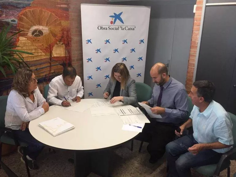 La Caixa finança un projecte d'inserció de Talma a Juneda