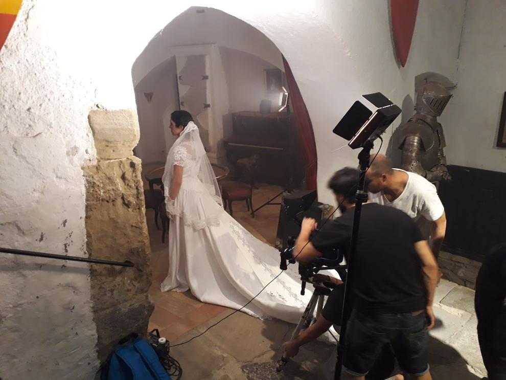 El castell de Montsonís, en un videoclip de reggaeton