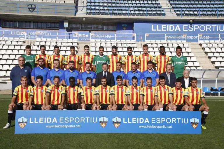 El Lleida, amb la senyera