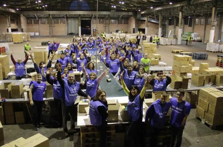 Crida del Banc d'Aliments de Lleida per captar 1.500 voluntaris per al Gran Recapte de desembre
