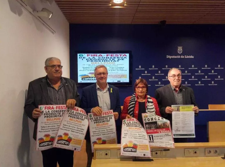 La Fira de la Conserva de Bellpuig reunirà 60 expositors i comerços locals