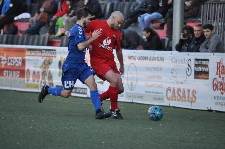 El partit entre l'Alpicat i l’Unificació Bellvitge, parat durant mitja hora per "protecció per força pública"