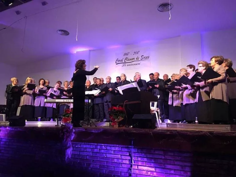 Festa commemorativa a Soses dels 50 anys de la Coral Clamor