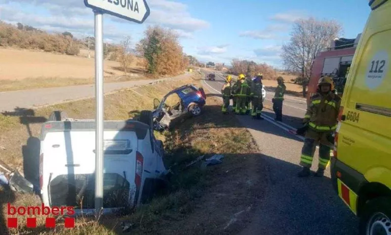 Set ferits per accidents a les carreteres lleidatanes