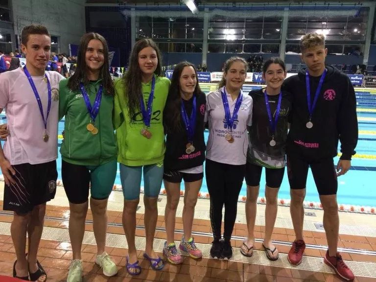 Lleida clausura el Català infantil de natació amb 11 medalles més