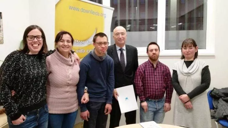Down Lleida rep 40.000 € per a habitatges d’inclusió