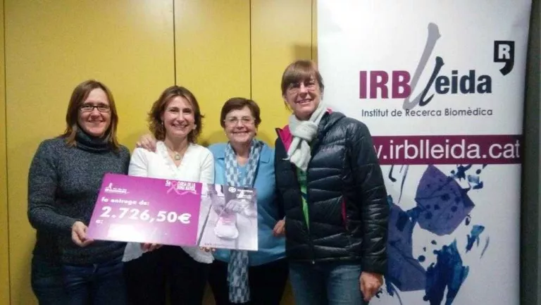 Més de 2.700 euros de la Cursa de la Dona Nayox per a l’IRBLleida