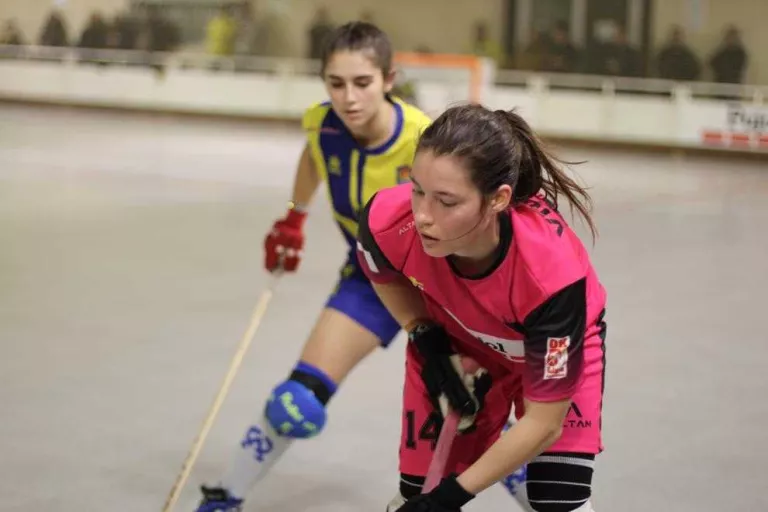 Victòria Porta, segona màxima golejadora de la Lliga