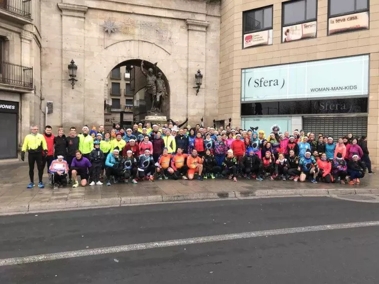 L'associació atlètica Km0 Ponent tanca el seu desè aniversari amb la Torrotrotada