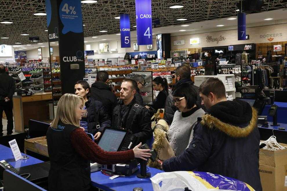 Furor per les compres a Lleida