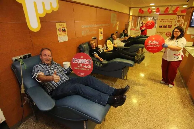 La Marató de Sang comença amb més de 60 donants a Lleida en un dia