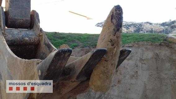 Troben un obús de la Guerra Civil al costat de l’escola bressol de Gardeny
